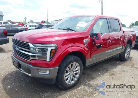 2025 Ford F150 King Ranch z USA, uszkodzony, nr VIN 1FTFW6LD7SFA07375